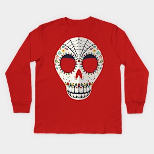 Sugar Skull Kids Long Sleeve T-Shirt